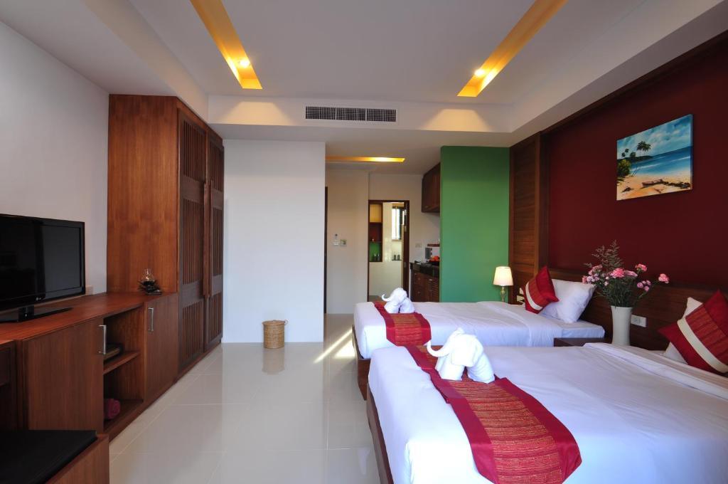 Samui Honey Tara Villa Residence Choeng Mon Chambre photo